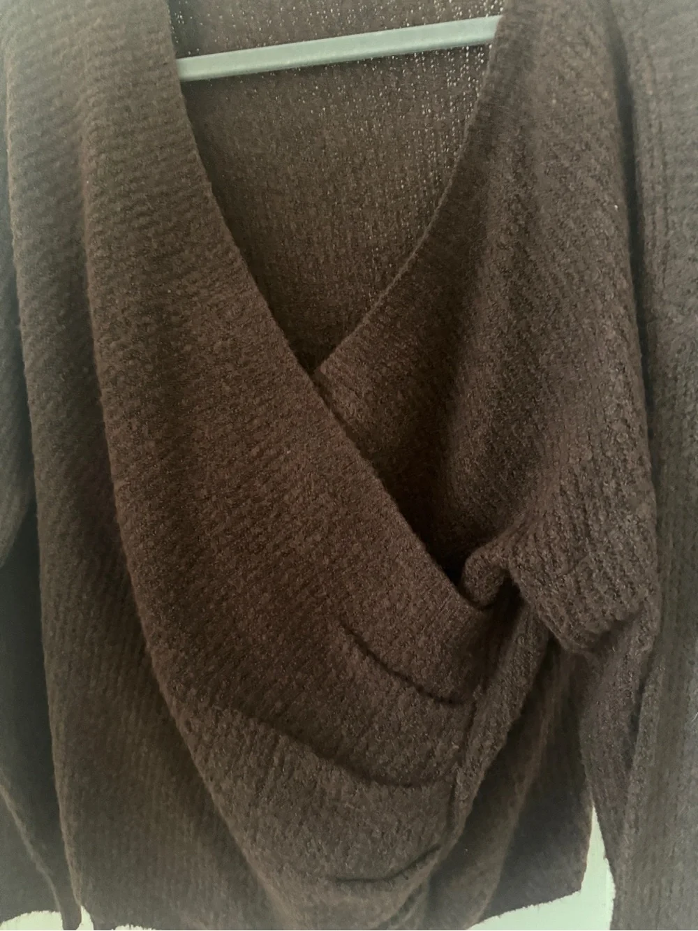 Brown Women's Lightweight Knit Sweater